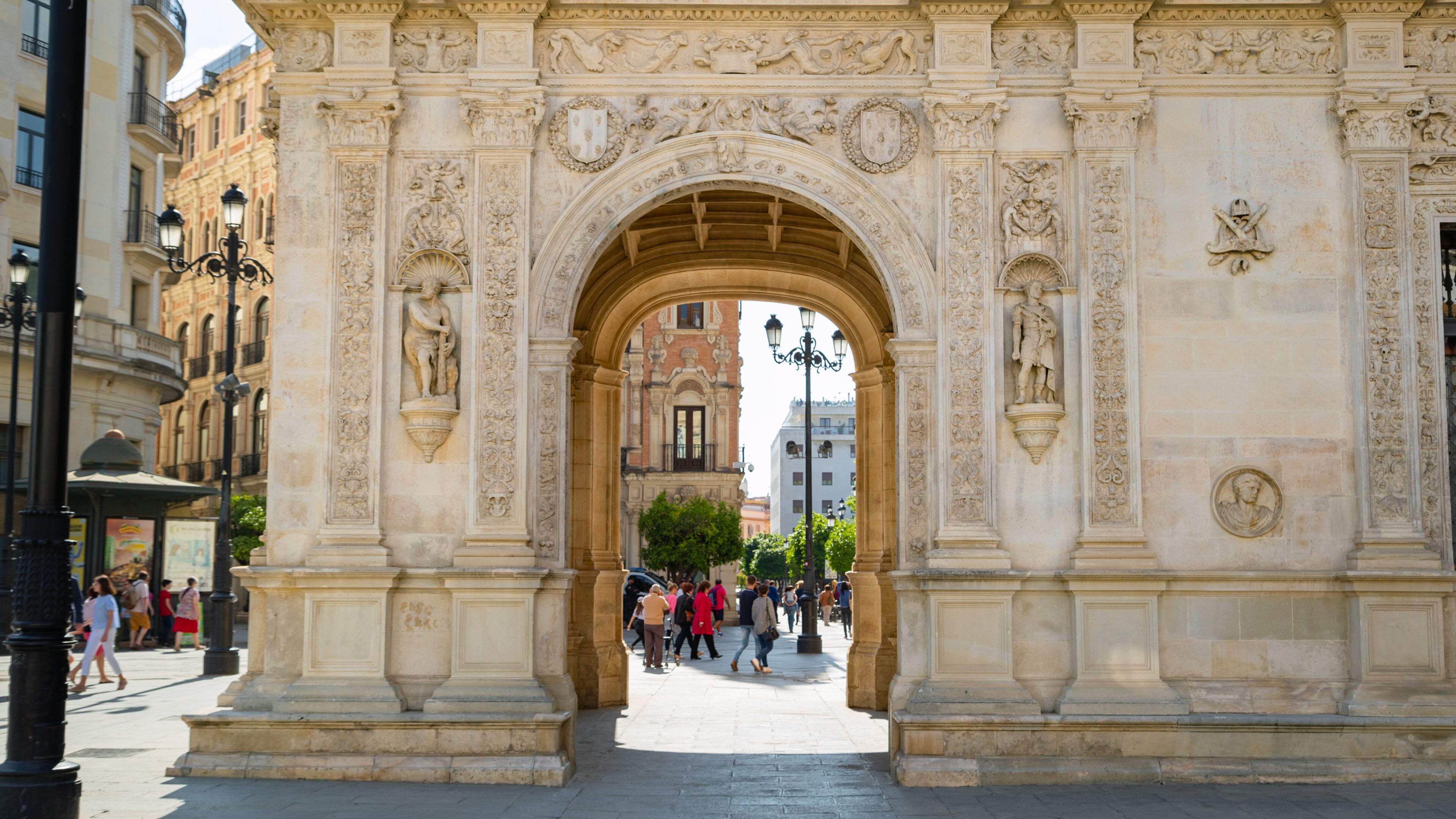 Seville Town Hall featuring heritage elements