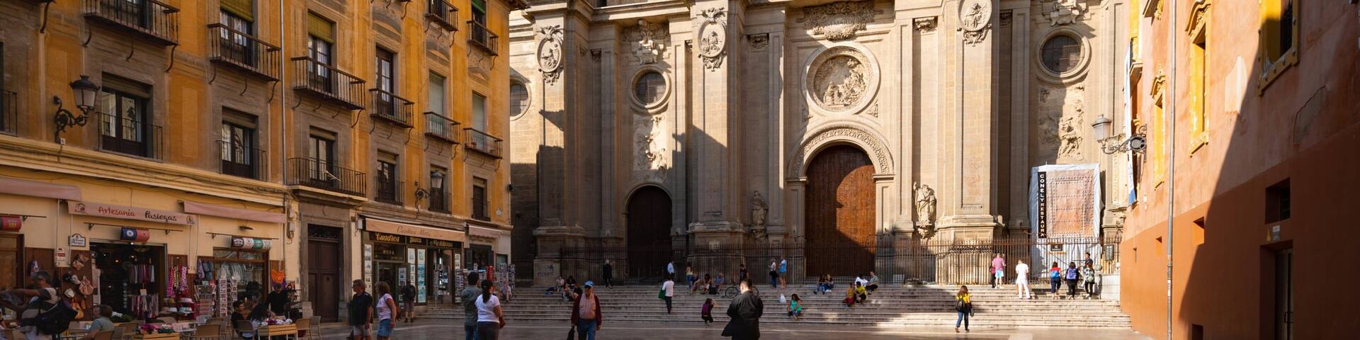 Granada Cathedral which includes a church or cathedral and heritage architecture