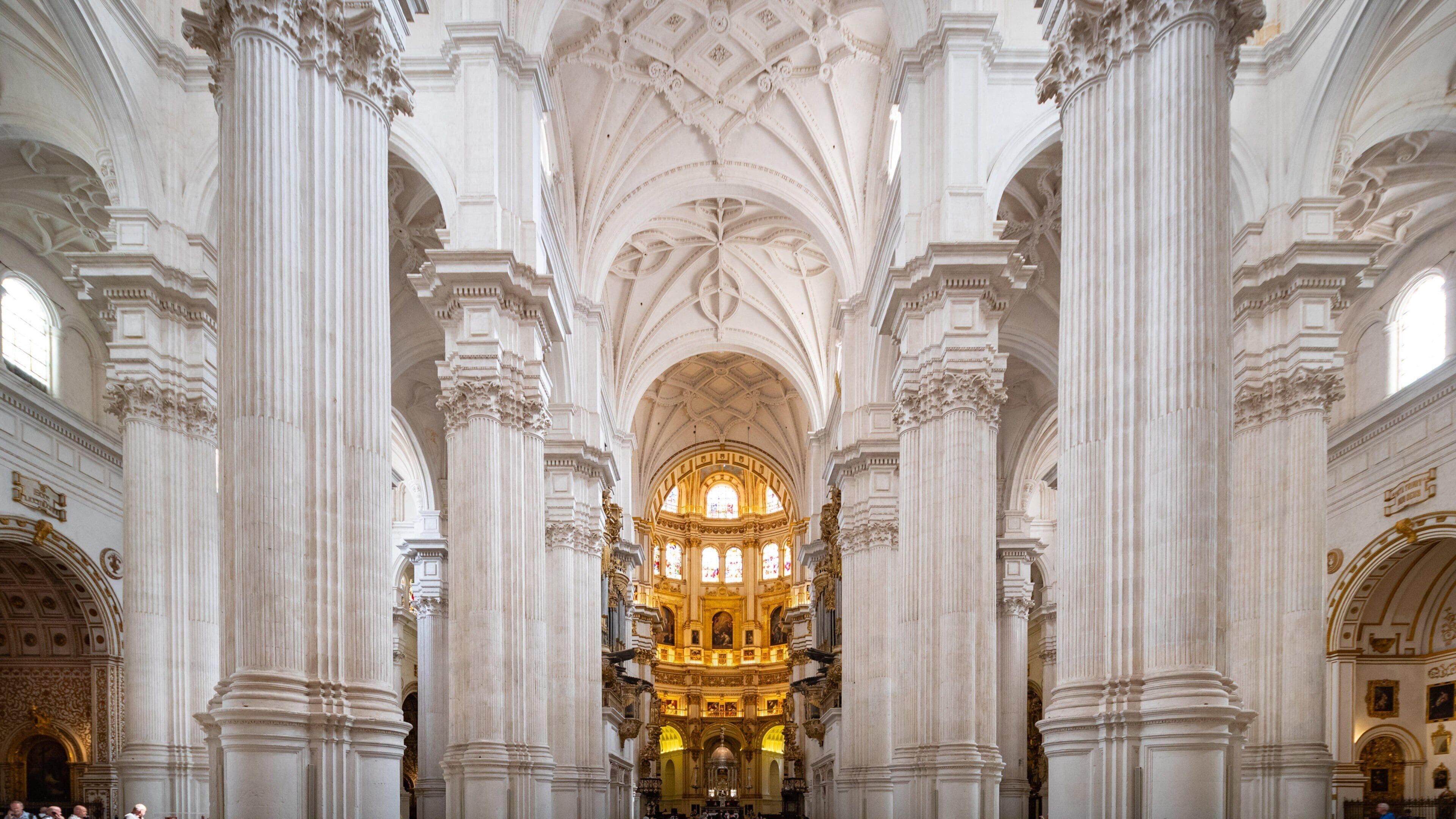 Granada Cathedral featuring heritage elements, interior views and a church or cathedral