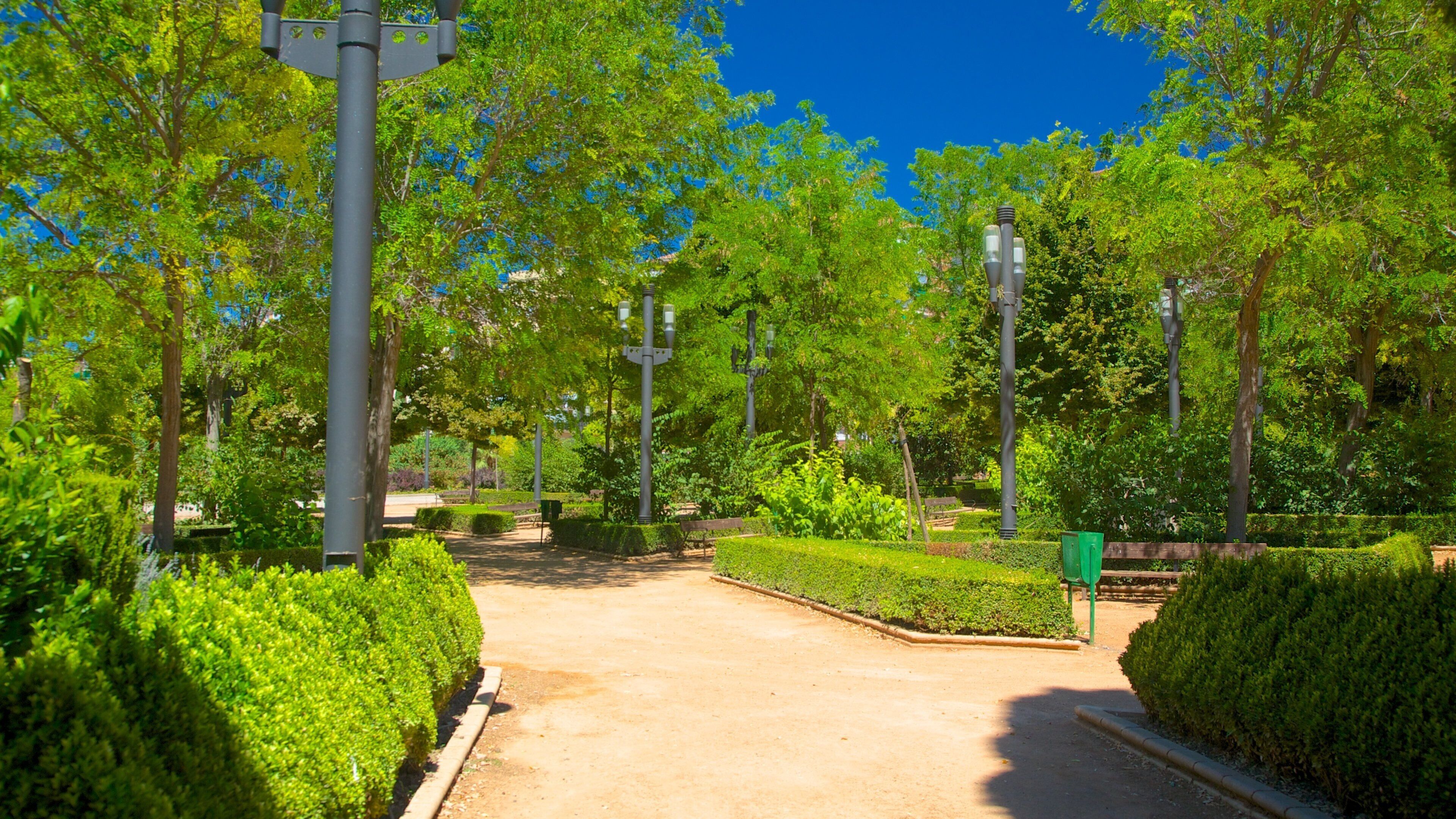 Parque Garcia Lorca mostrando um parque