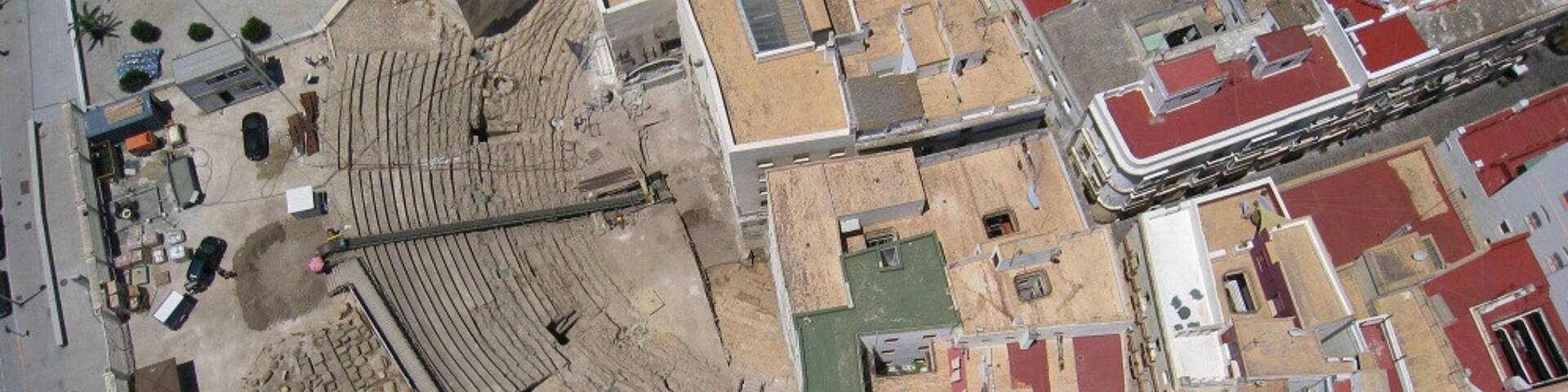 Roman Theater which includes a city