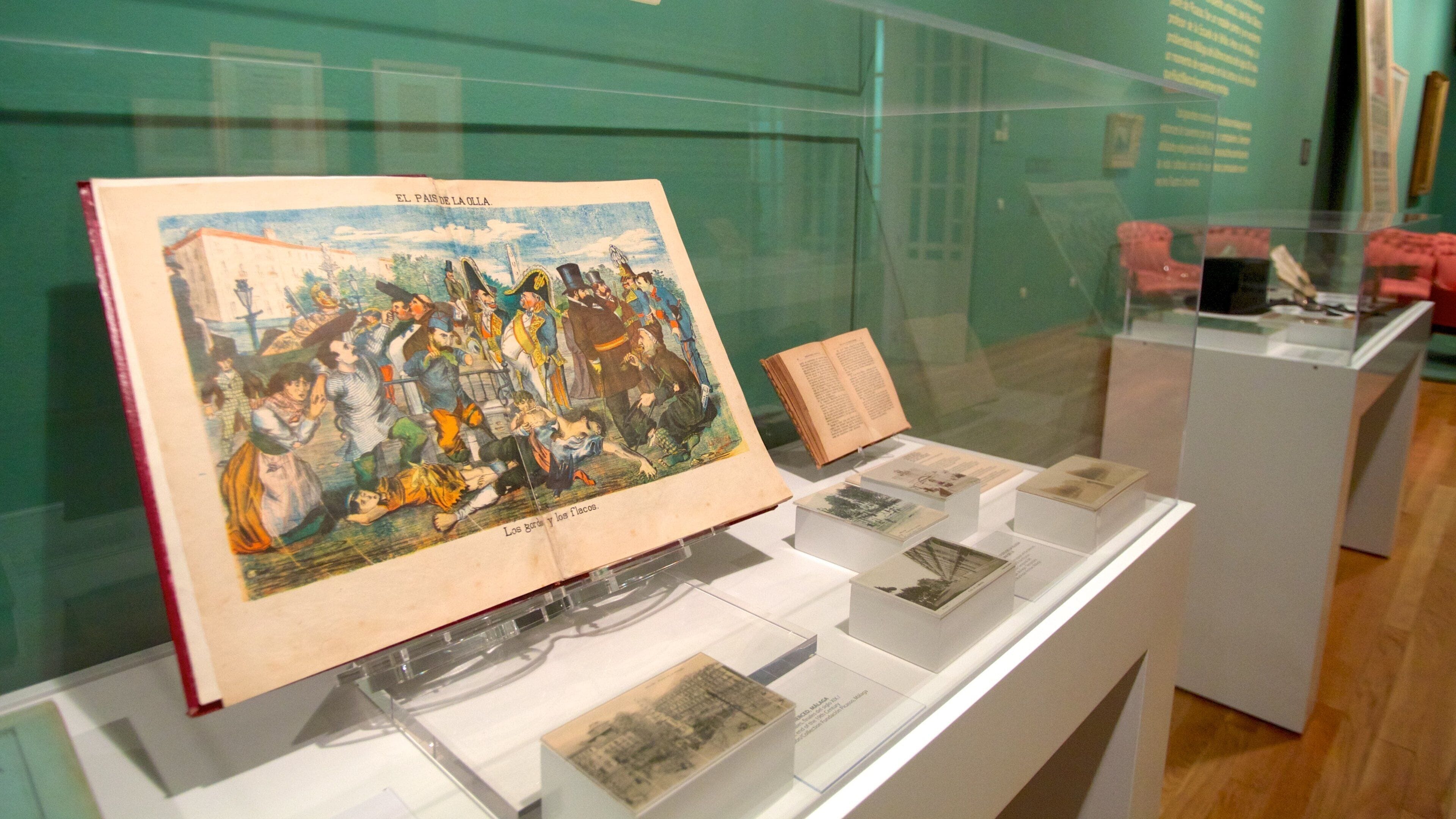 피카소 생가 을 특징 실내 전경