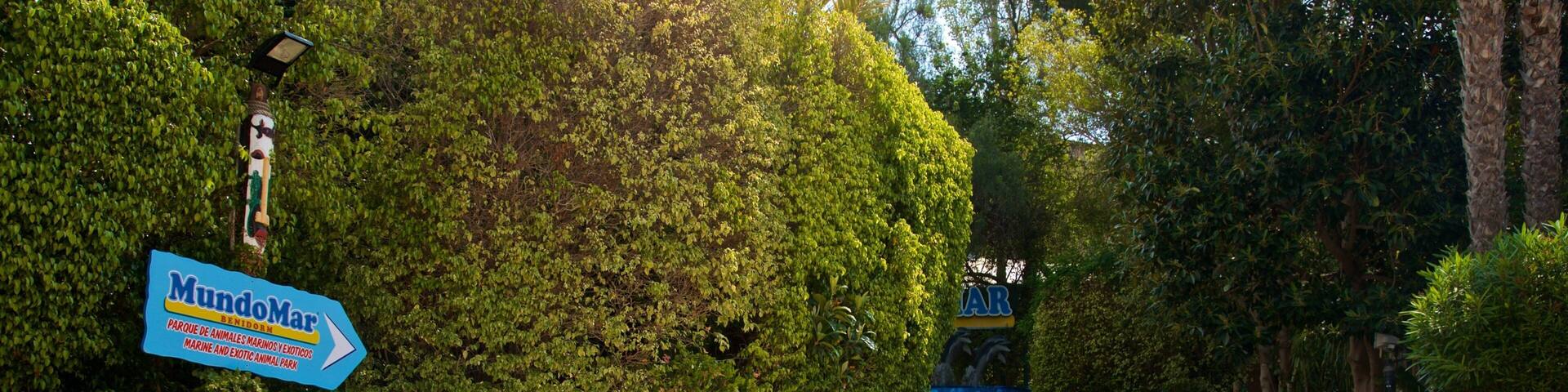 Mundomar showing a park