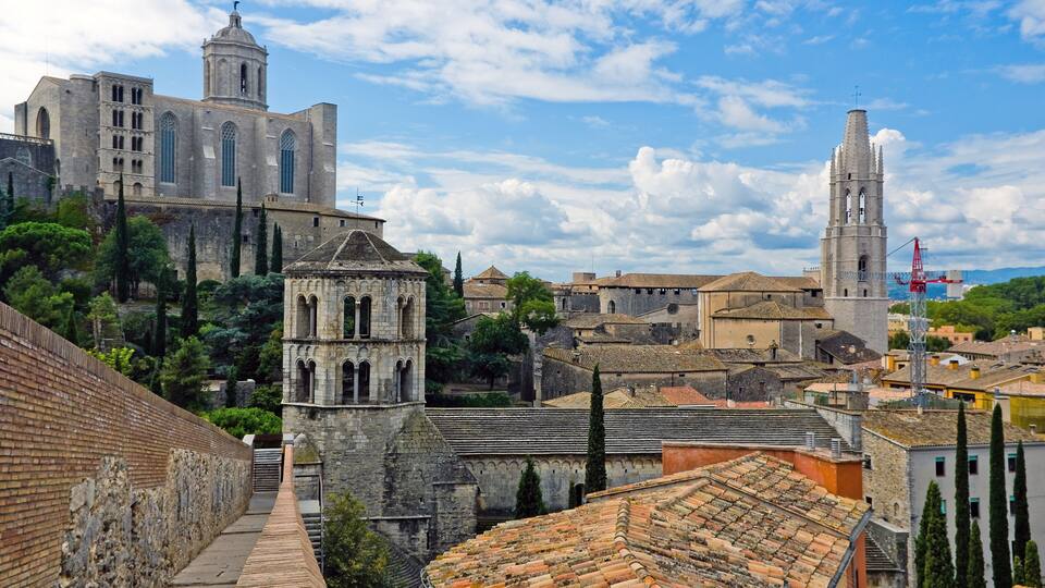View of Girona. Catalonia. Spain