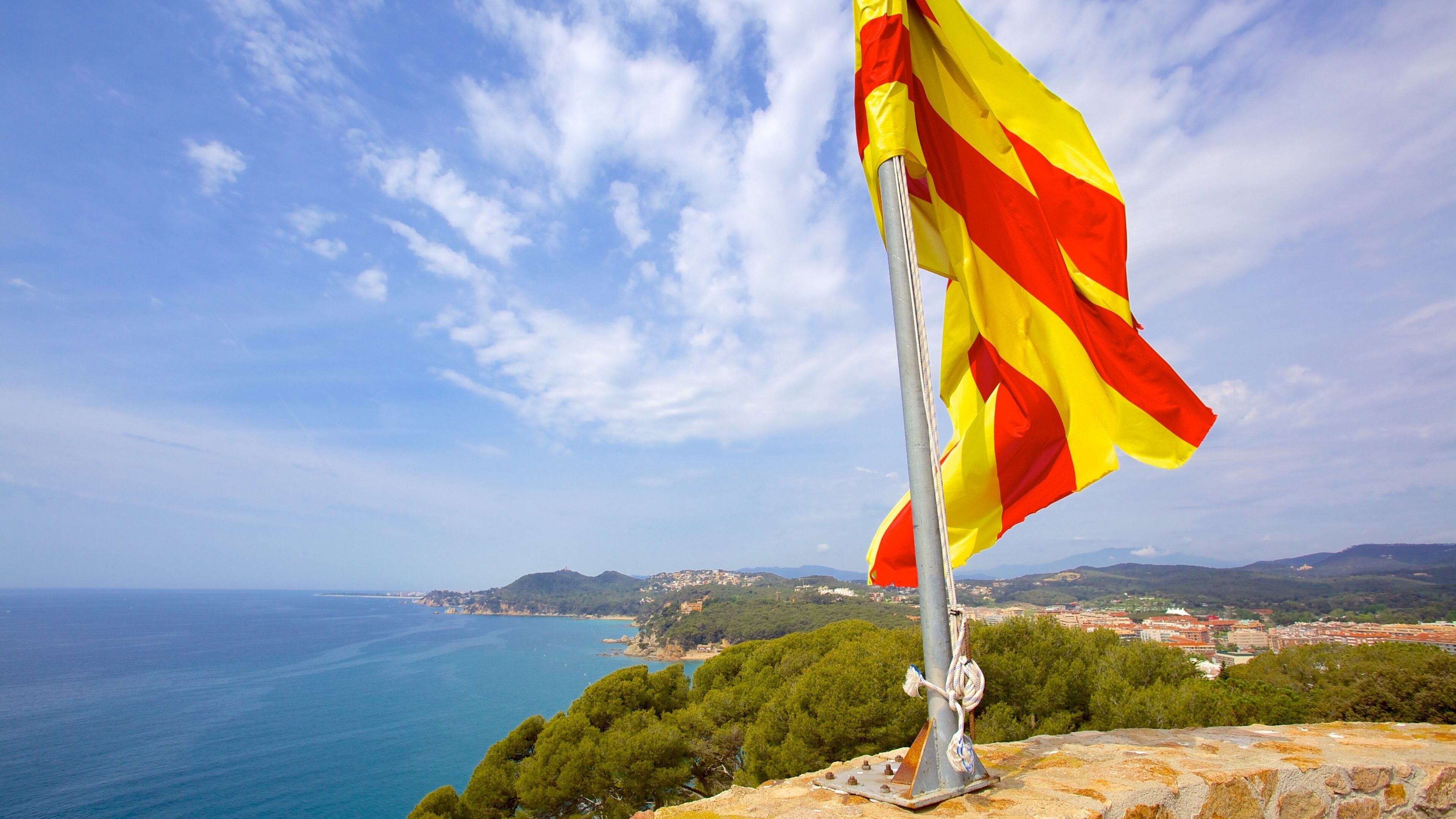 Sant Joan Castle featuring general coastal views