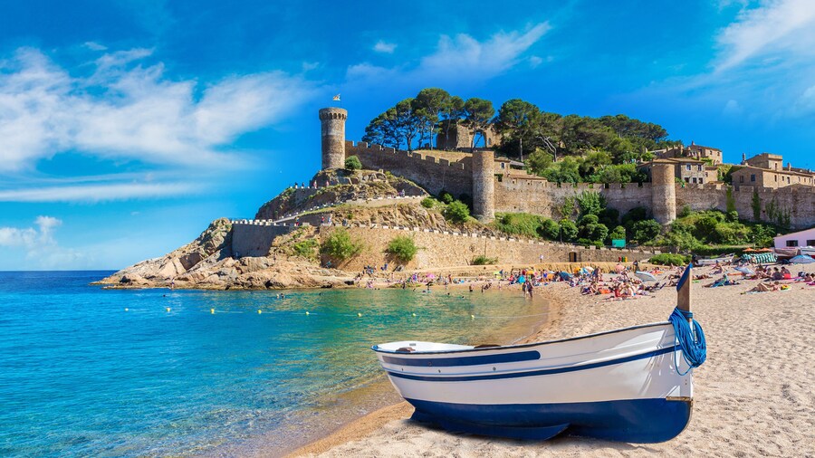 Tossa de Mar Beach