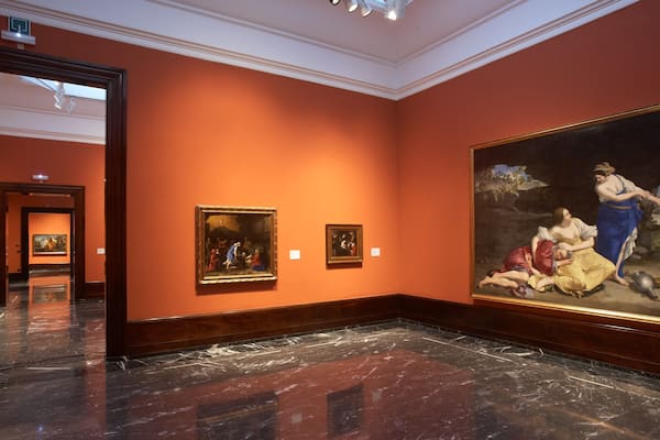 Bilbao Fine Arts Museum featuring art and interior views