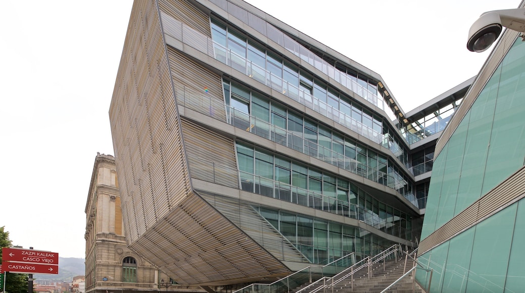 Bilbao City Hall featuring modern architecture and a city
