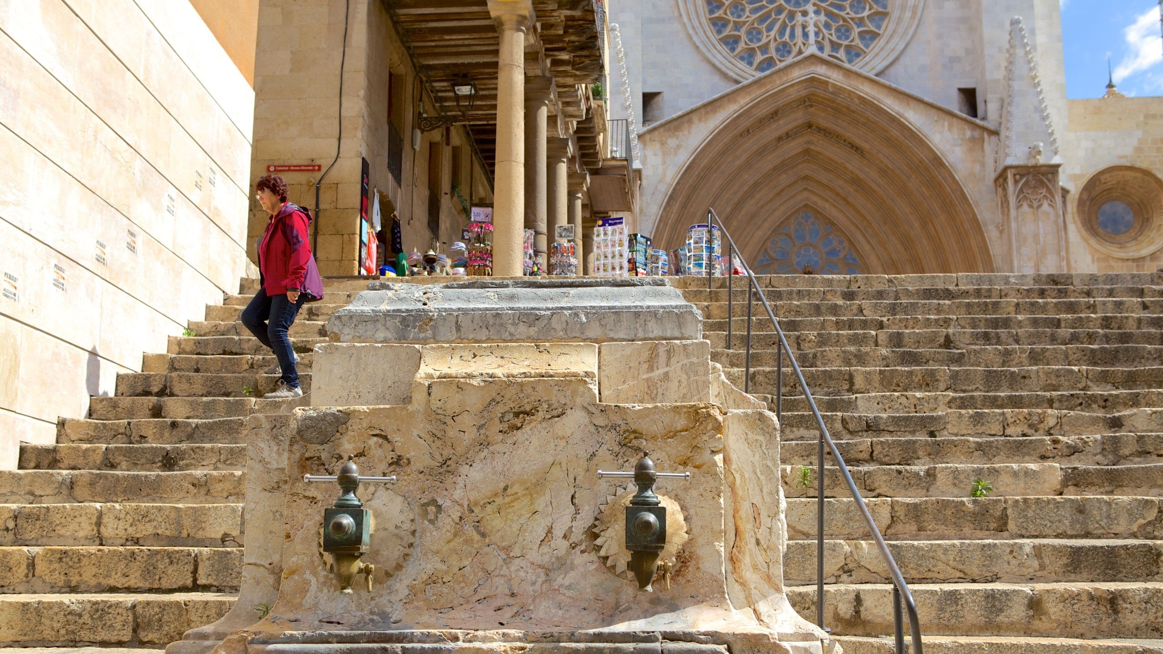 Tarragona Cathedral featuring heritage architecture and heritage elements