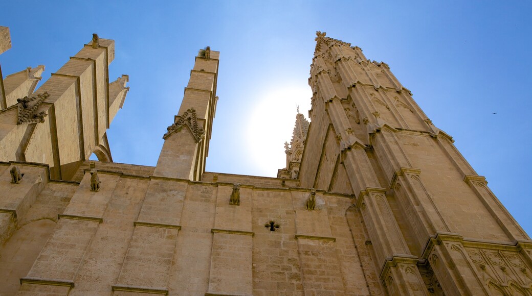 Nhà thờ Mallorca cho thấy kiến trúc di sản, yếu tố tôn giáo và nhà thờ