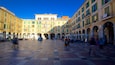 Plaza Mayor de Palma ofreciendo arquitectura patrimonial y una plaza
