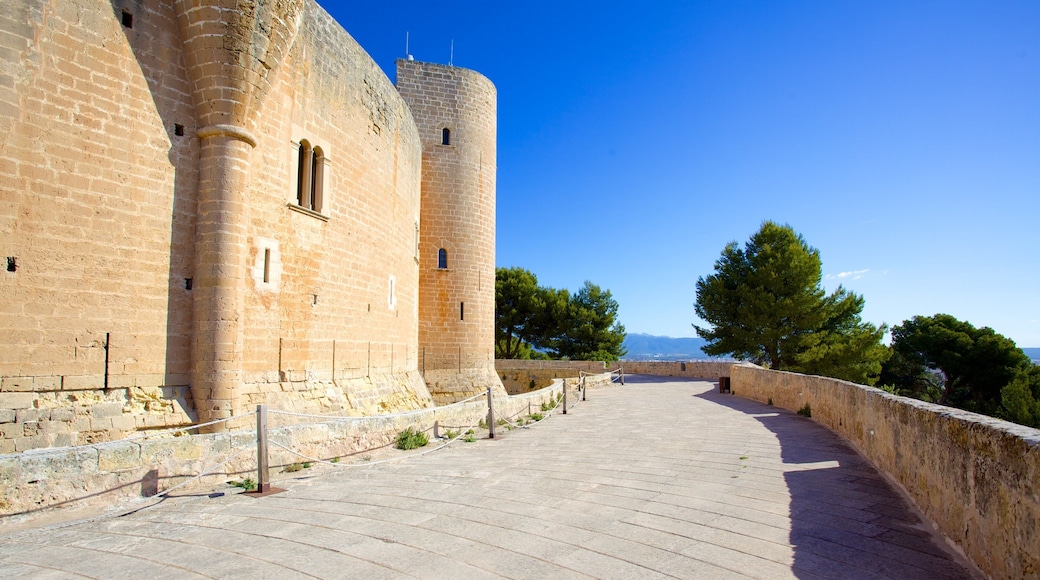 Bellver Castle showing heritage architecture and chateau or palace