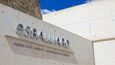 Un bâtiment sur lequel on peut lire l’inscription « ESBALUARD » et « musée d’art moderne et contemporain de Palmas ».