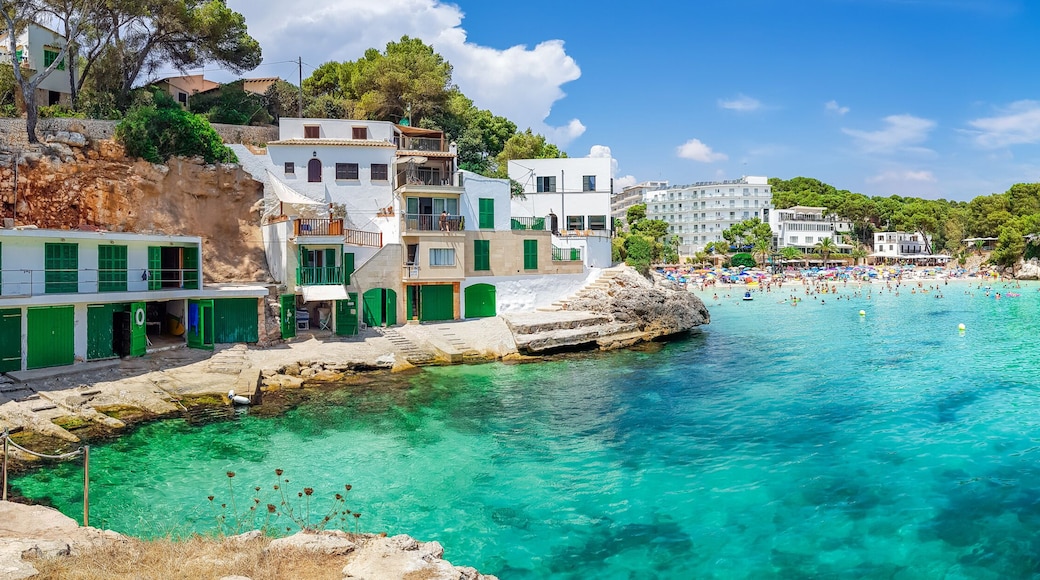 Beach of Cala Santanyi in Mallorca