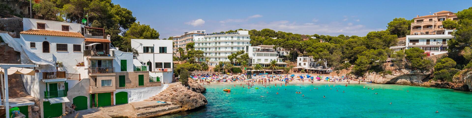 Spain Majorca island, beach Cala Santanyi, beautiful turquoise water, Mediterranean Sea., Shutterstock ID 532732843, SF SSA Case with Manager Approval: Case 07151371, Job: Prepay credit, Client/Licens