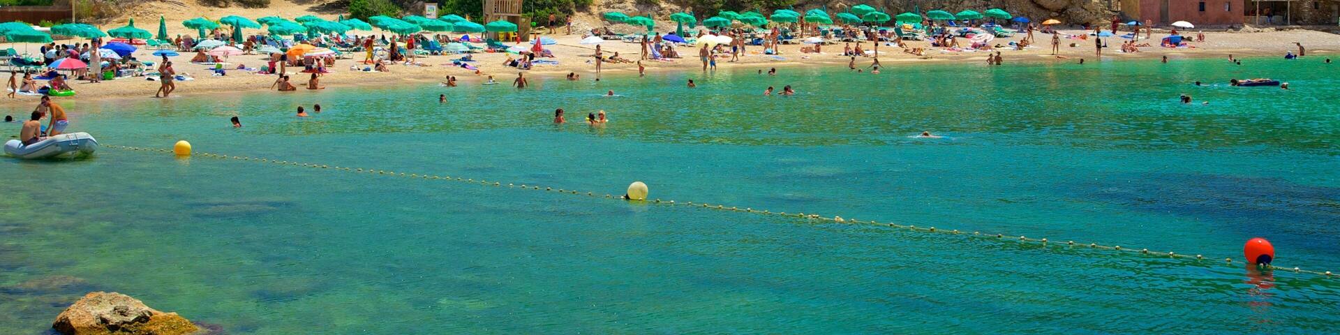 Ibiza mettant en vedette vues littorales