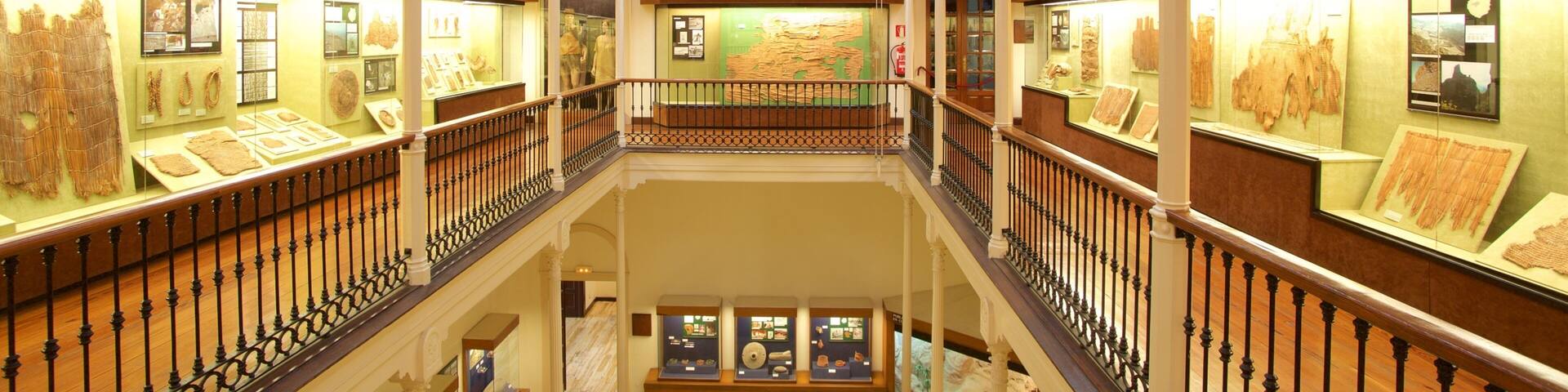 Canarian Museum which includes interior views