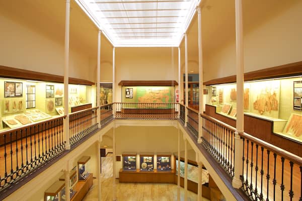 Canarian Museum which includes interior views