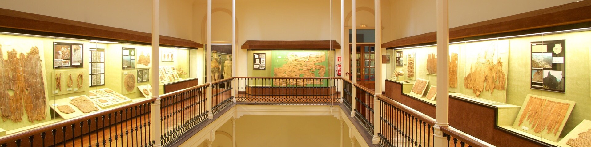 Canarian Museum which includes interior views