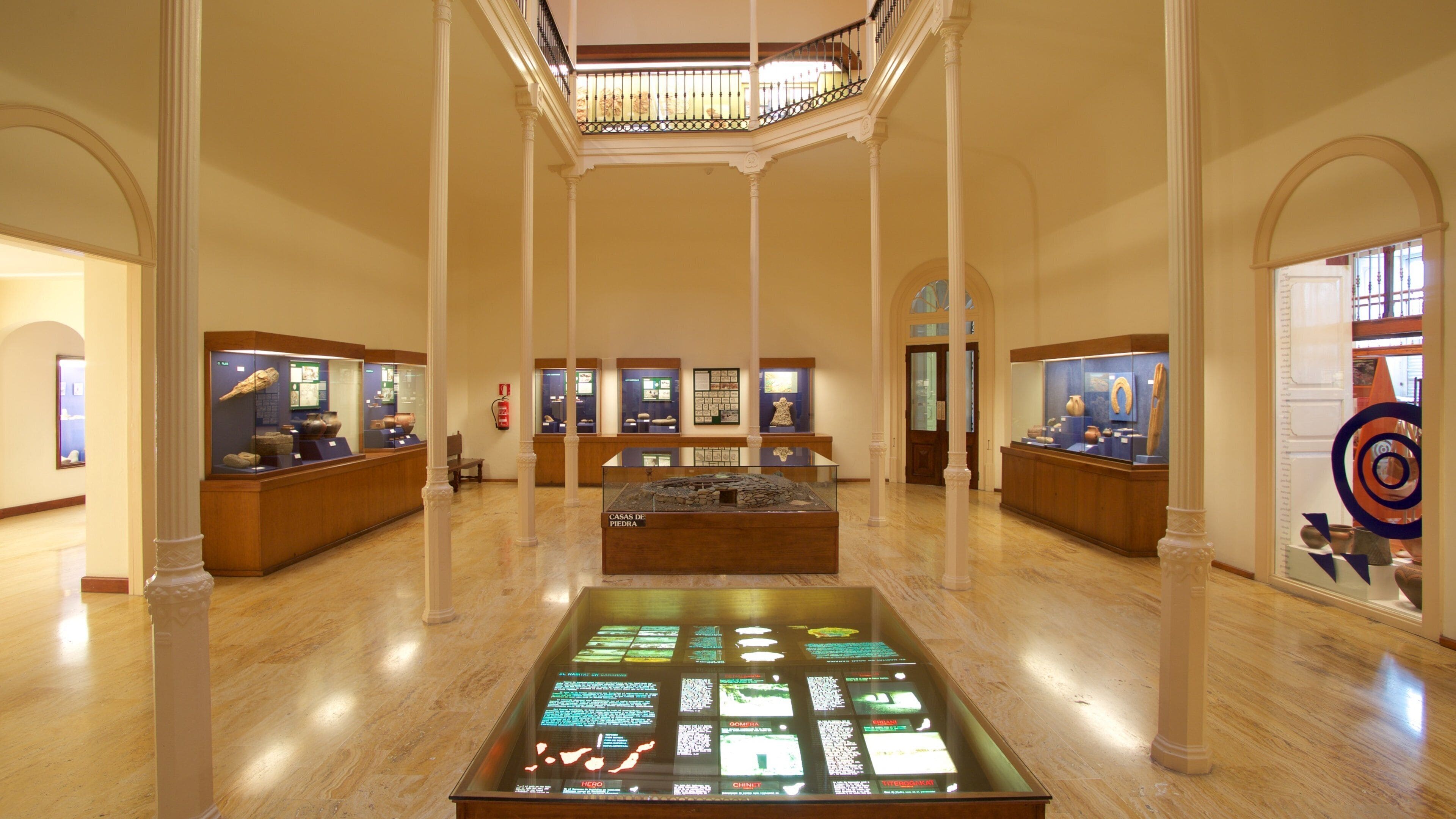 Kanarisk Museum som omfatter interiør