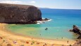Papagayo Beach featuring rugged coastline, boating and general coastal views