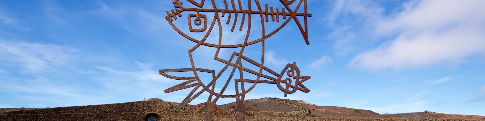 Mirador del Rio que inclui sinalização