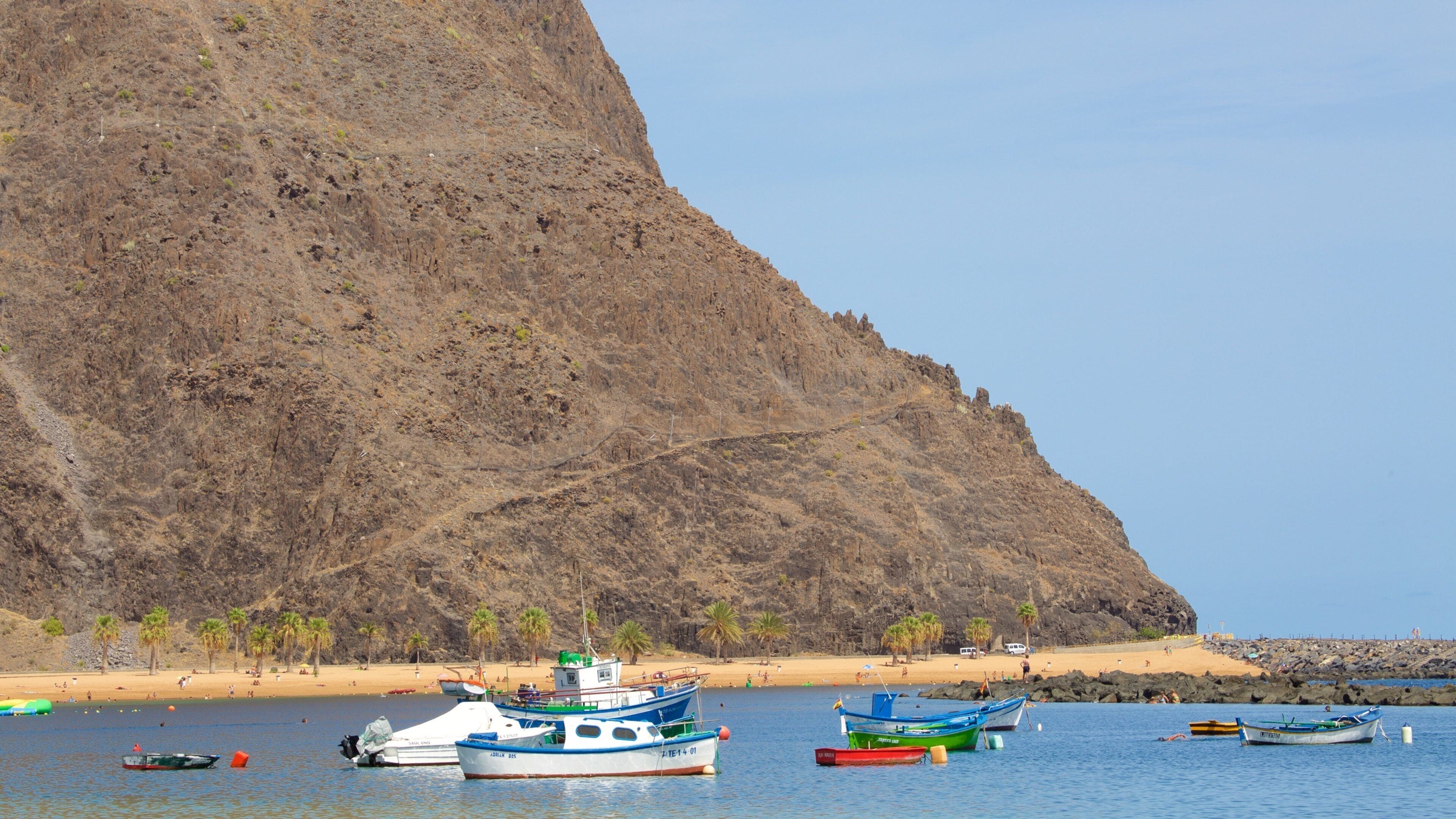 Teresitas Beach featuring boating and a bay or harbor
