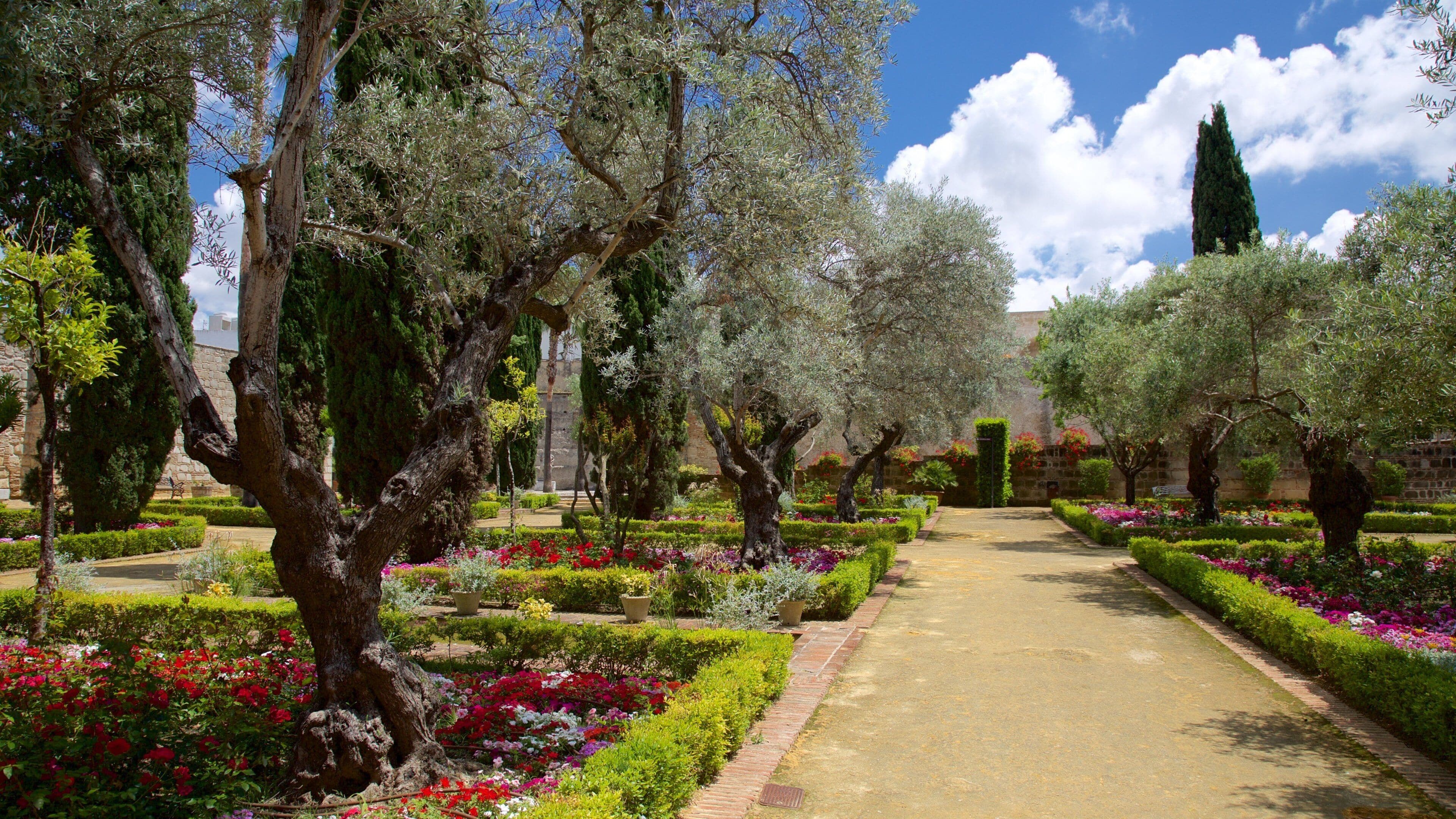 Alcazar Gardens caracterizando um jardim