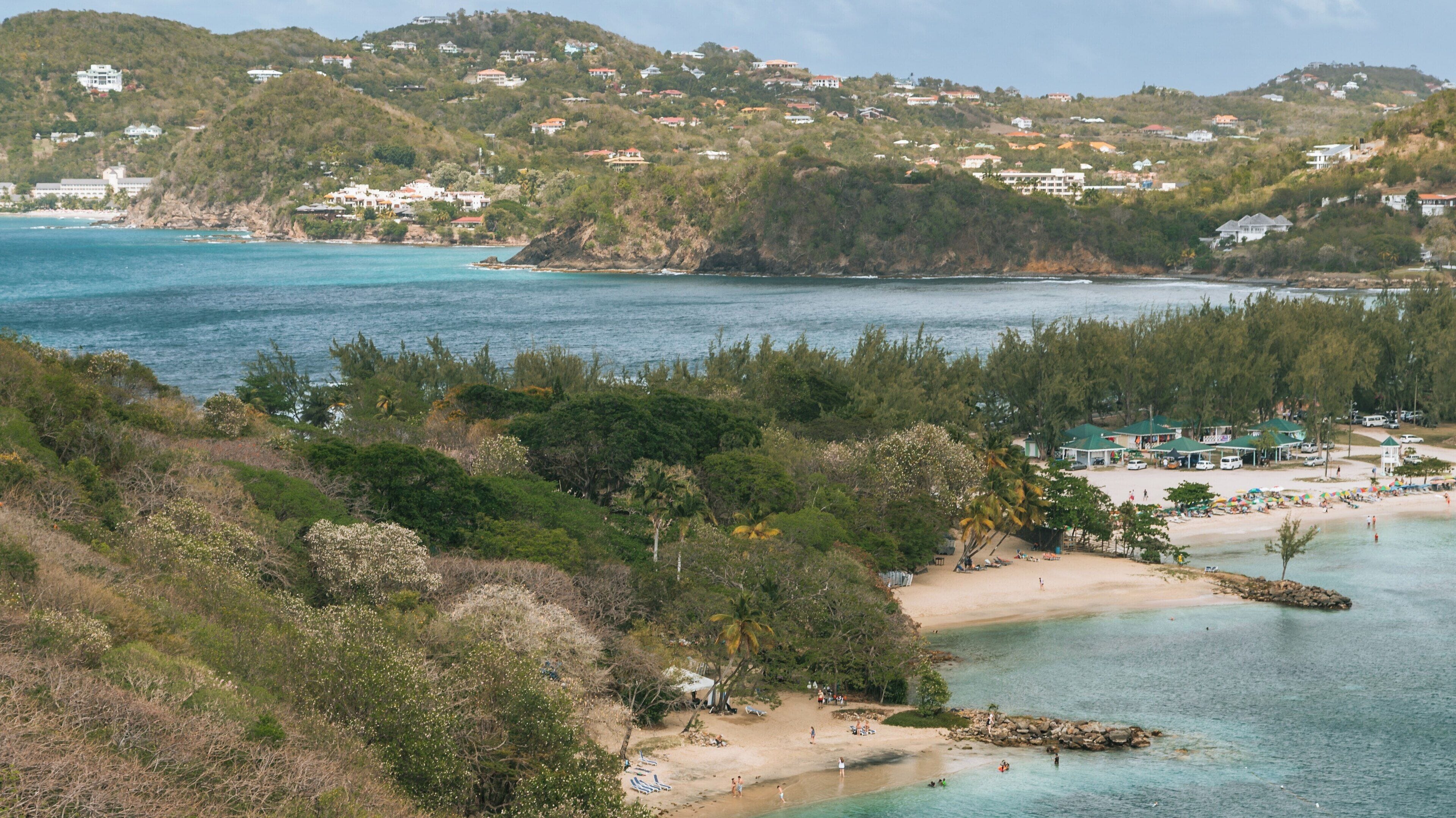 Explore the natural beauty of Pigeon Island National Landmark in Cap Estate, Gros Islet, St. Lucia with stunning coastal views and lush landscapes