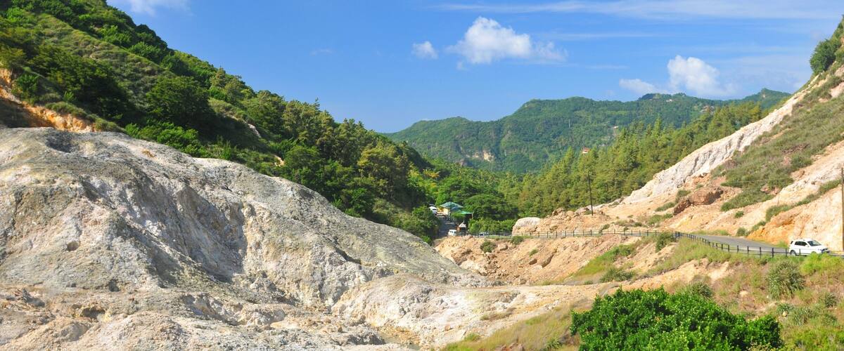 Saint Lucia volcano