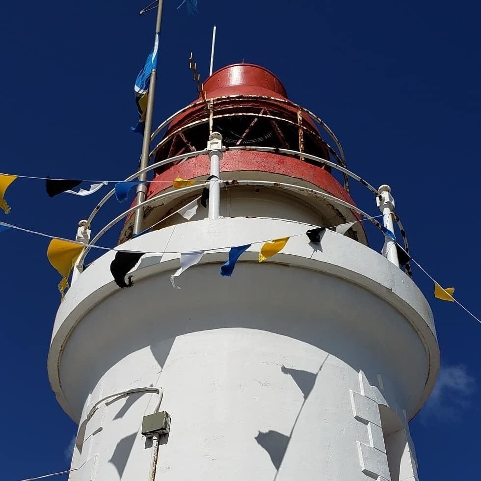 The view of Vigie Lighthouse located 320 ft above sea level is rich in its history and offers 360 degrees of panoramic views of this portion of the island.  It played a significant role in the battle between the French and British during times of war. #SaintLucia #IslandLife #Carribean #WestIndies #Island