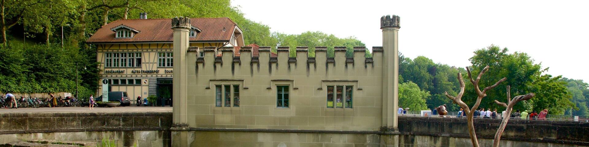 Bear Pits showing heritage architecture