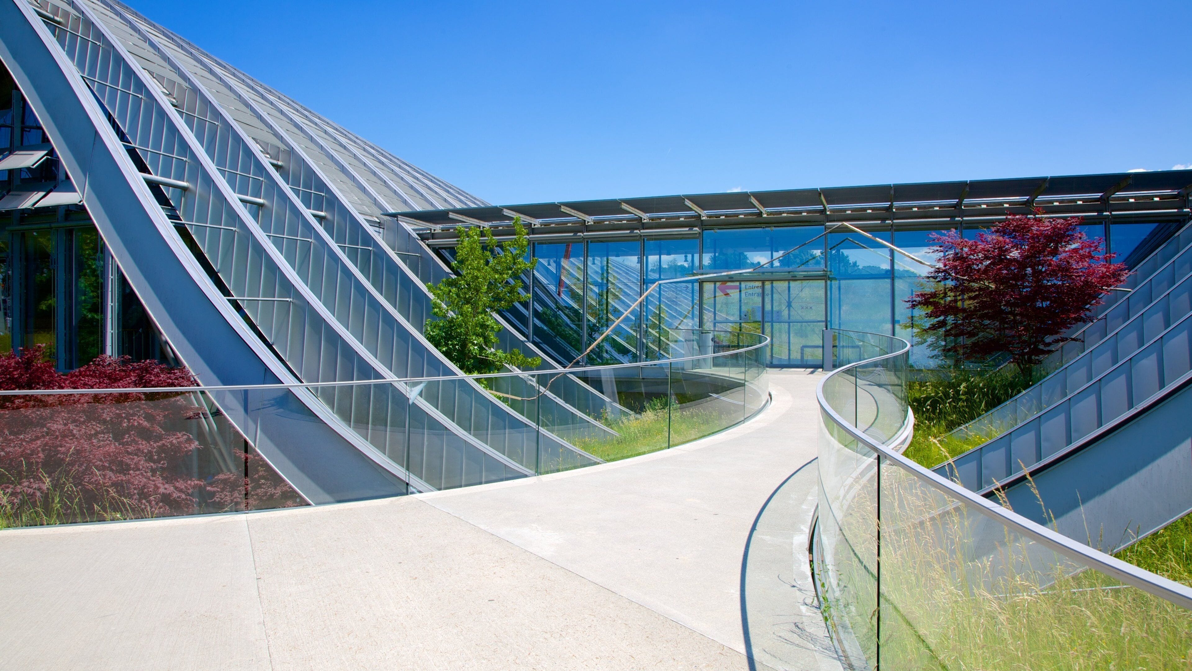 Paul Klee Museum showing modern architecture