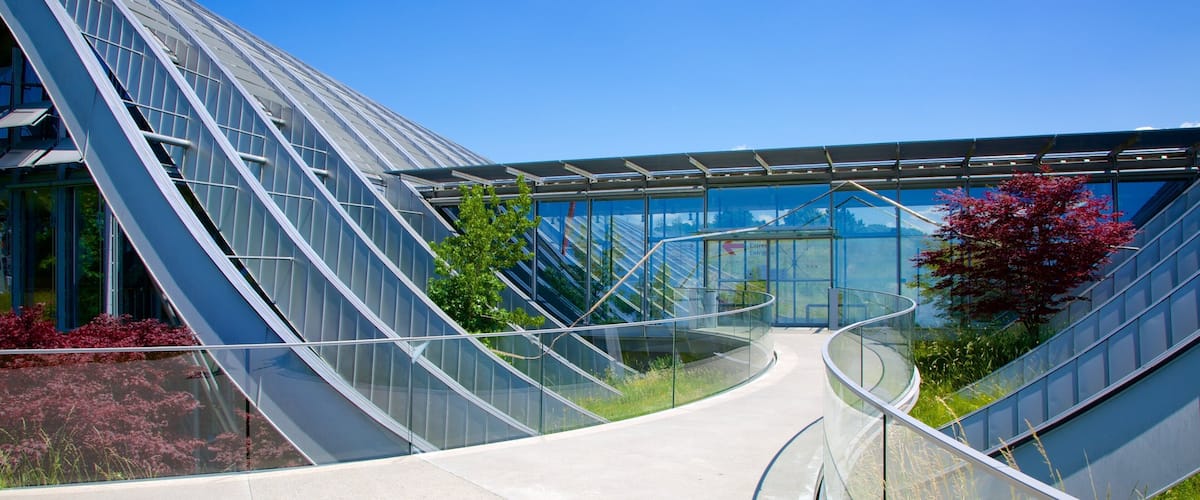 Paul Klee Museum showing modern architecture