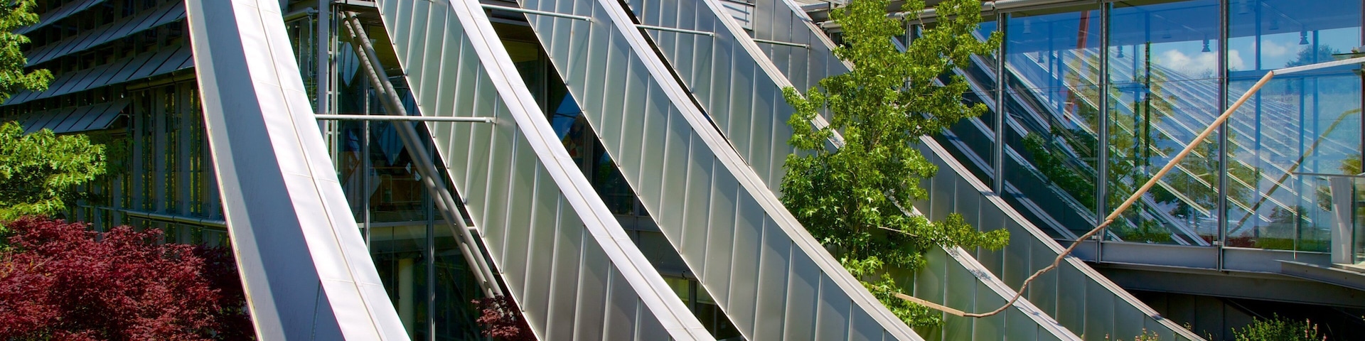 Paul Klee Museum which includes modern architecture