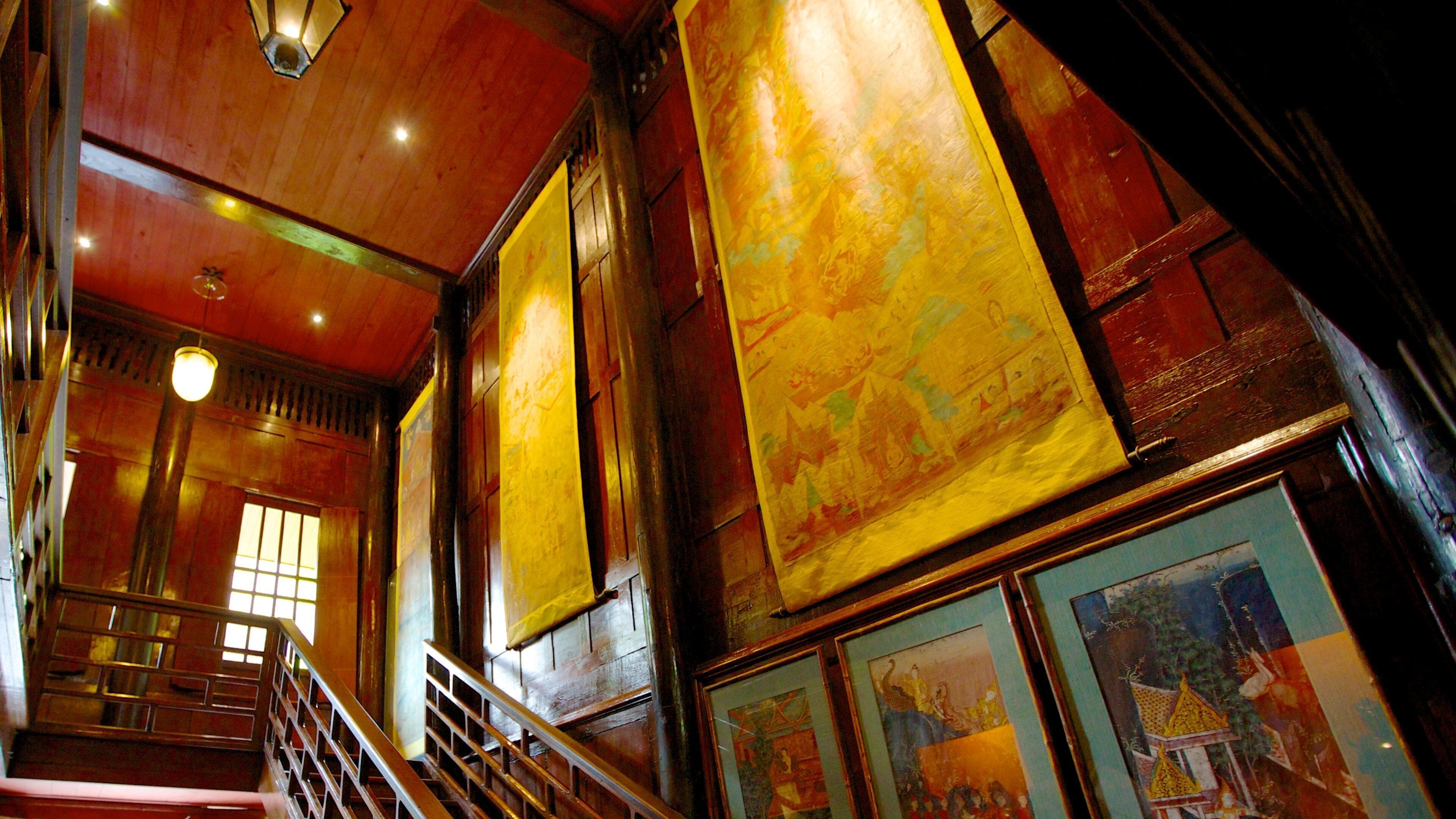 Jim Thompson House featuring interior views