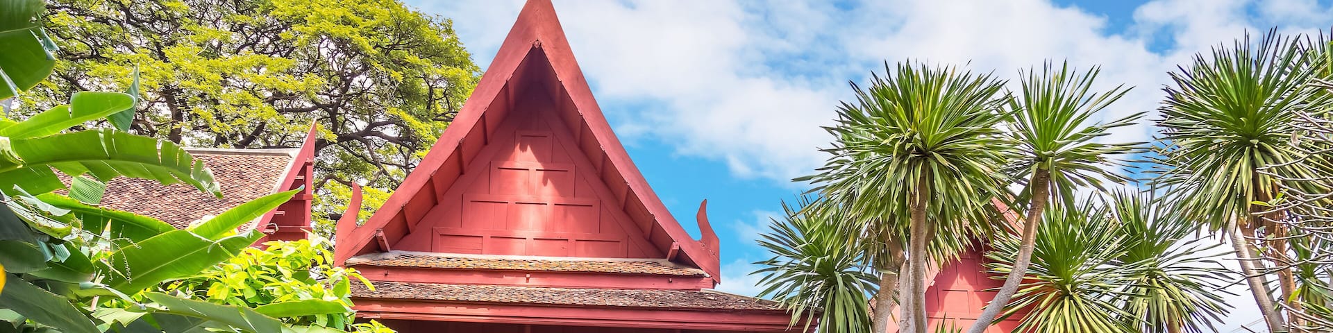The House of Jim Thompson - the Thai Silk Museum in Bangkok, Thailand