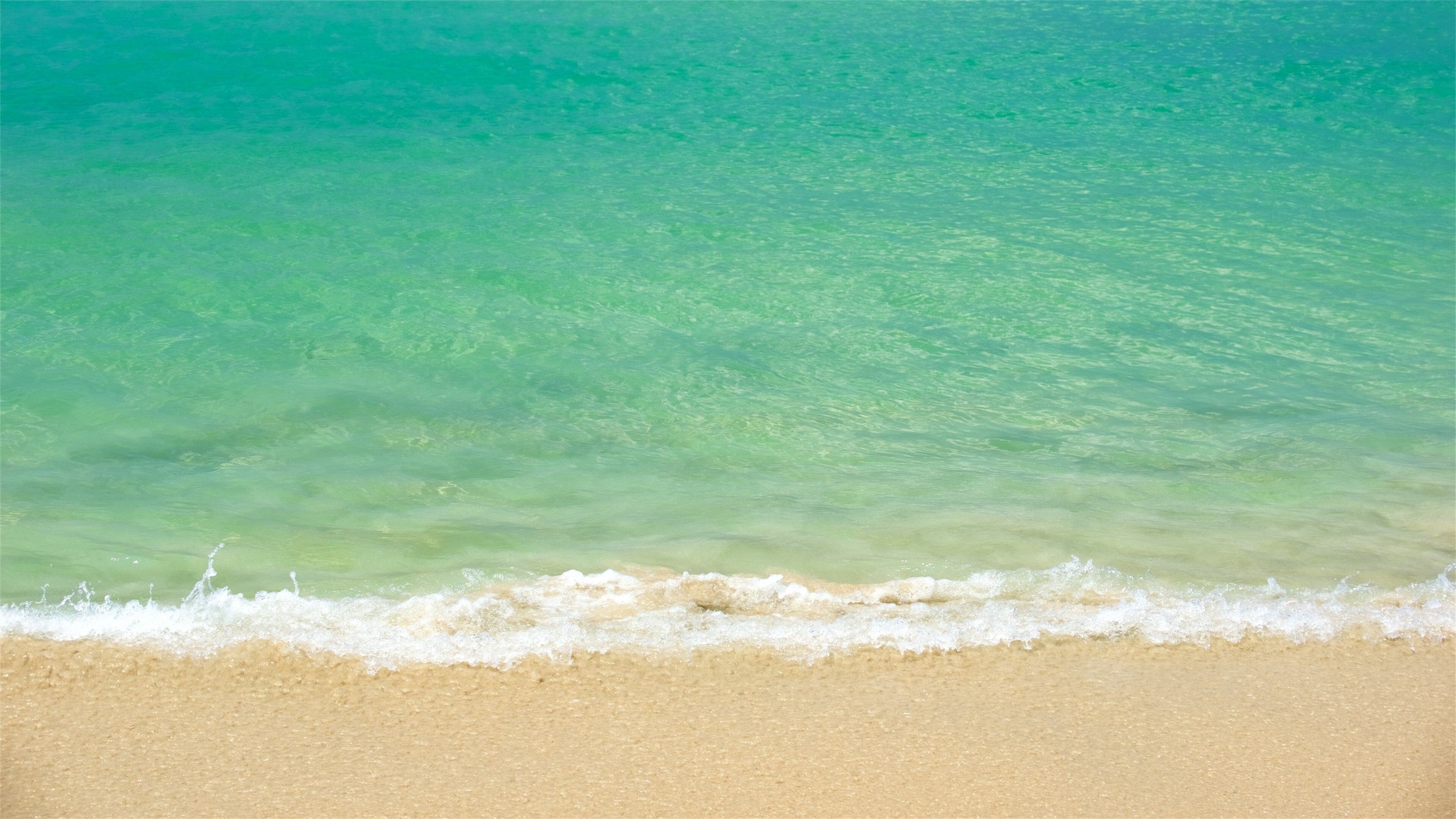 Kata Noi Beach featuring a bay or harbor, surf and a beach