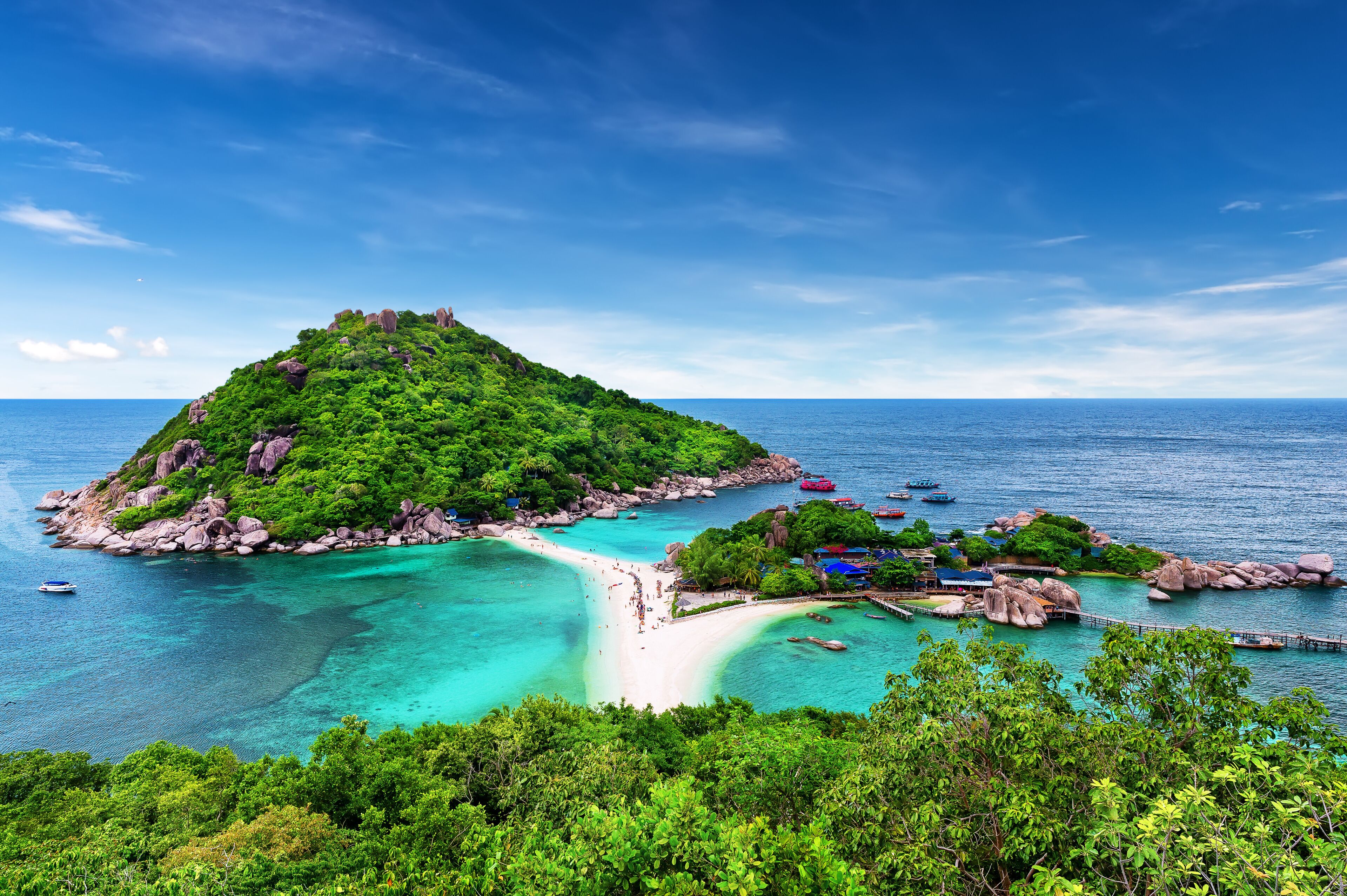 Beautiful beach of Koh Tao, Thailand