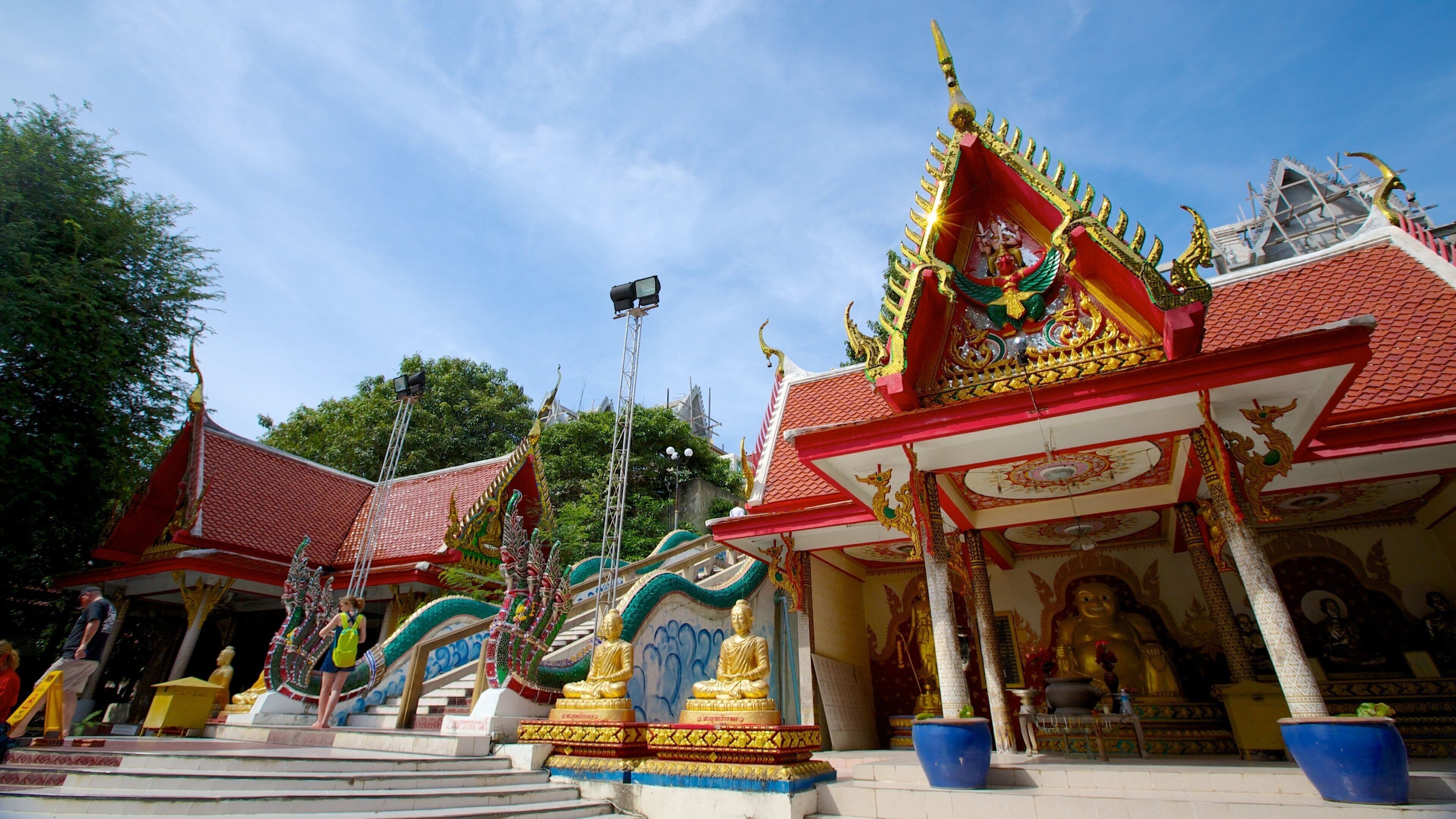 Big Buddha Statue featuring religious aspects and a temple or place of worship