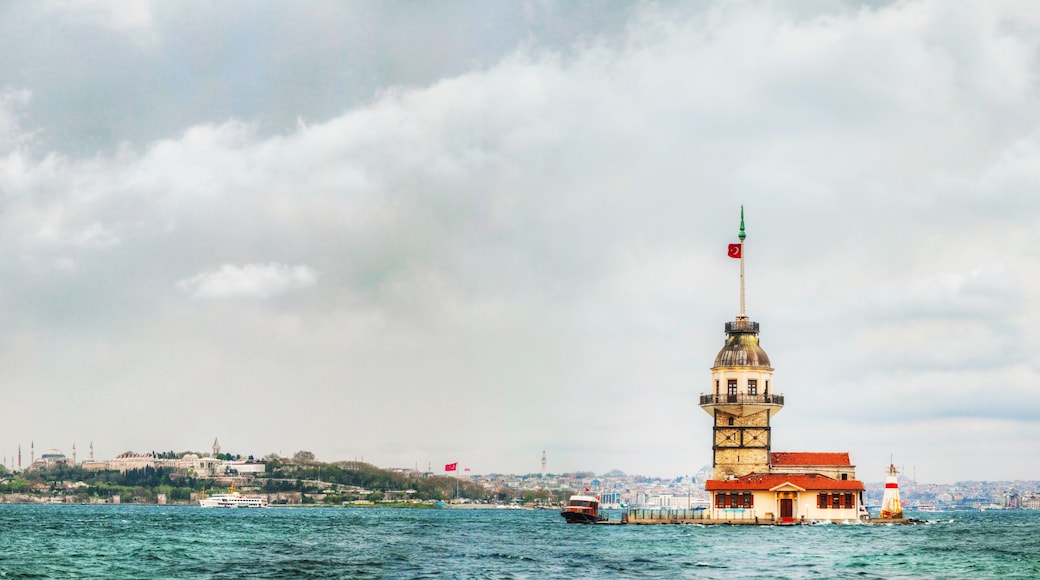 Maiden's island in Istanbul, Turkey