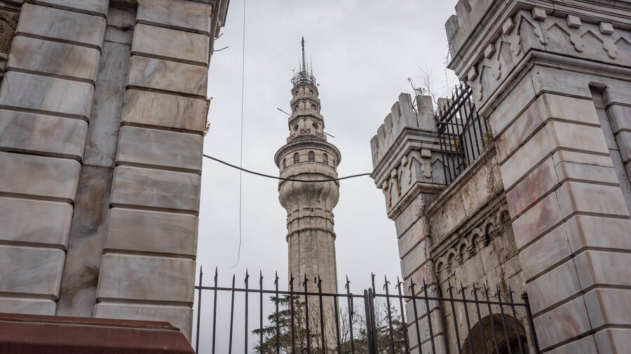Beyazit Tower featuring heritage elements
