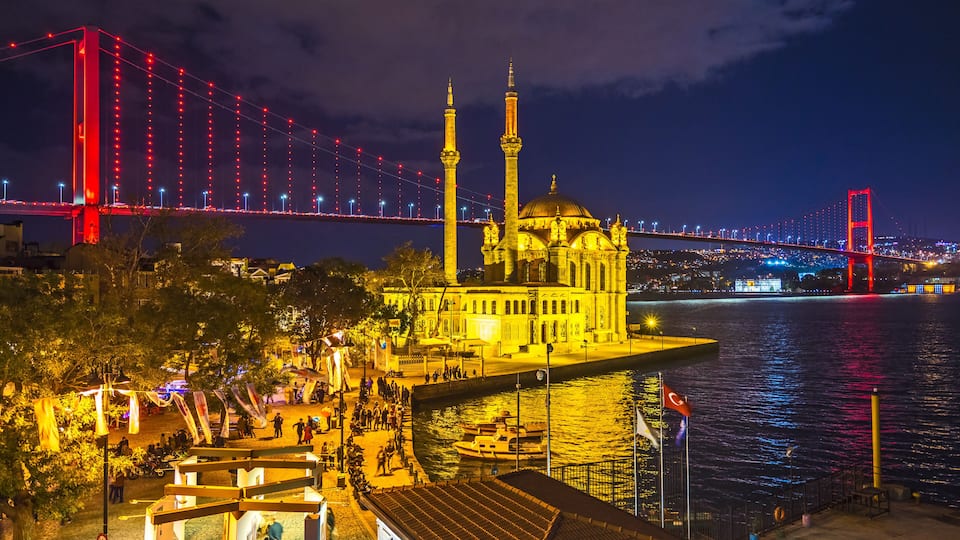 Ortakoy mosque, Istanbul, Turkey