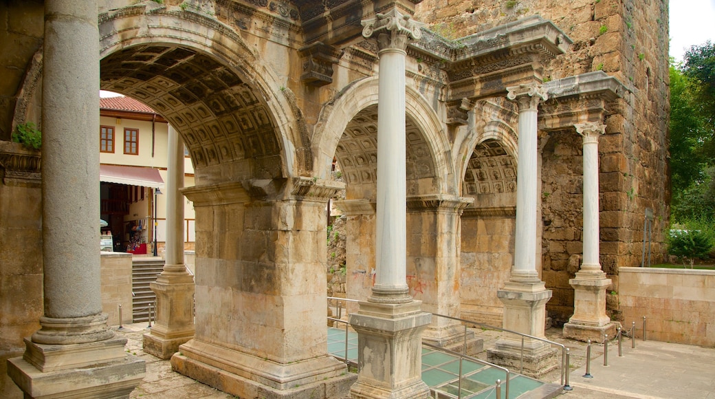 Hadrians Gate showing heritage architecture