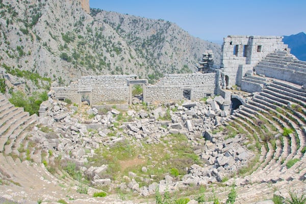 Termessos mettant en vedette ruine