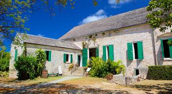 Whim Plantation Museum showing heritage elements