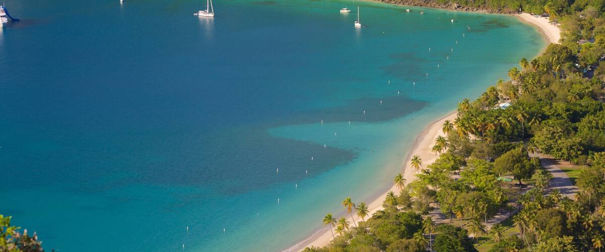 Vịnh Magens cho thấy cảng hoặc vịnh