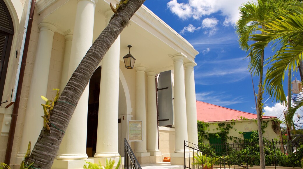 St. Thomas Synagogue showing heritage elements and a church or cathedral