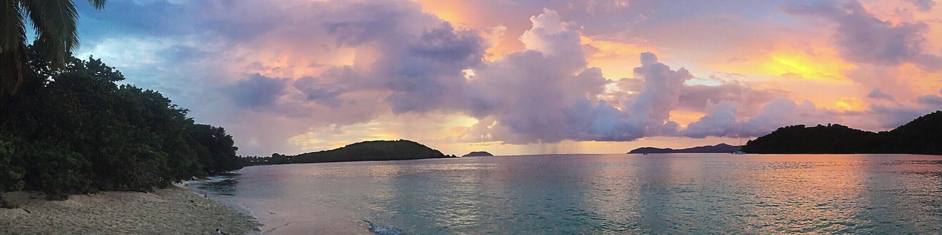 Since I like to sleep late...Here's another sunset from STJ!
#nationalpark #beach #island #sunset #nature