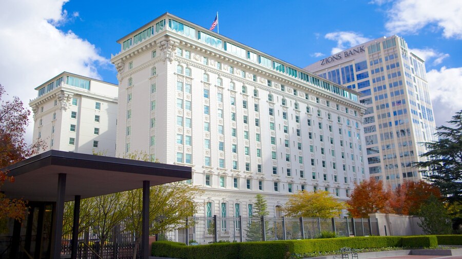 Temple Square og byder på en by